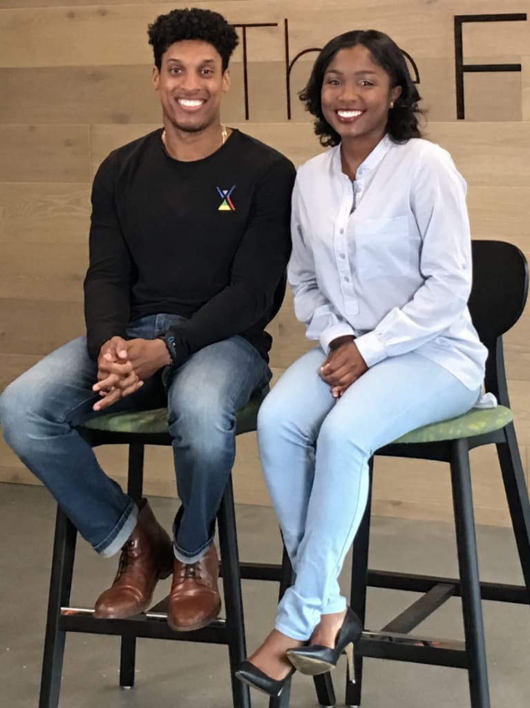 Hakeem Atwater and Kendra Ward