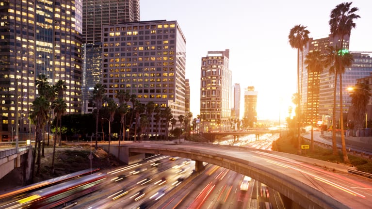 Los Angeles roads
