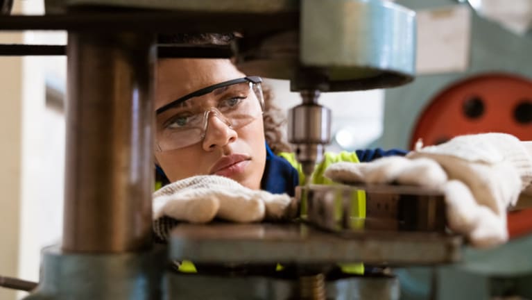female apprentice