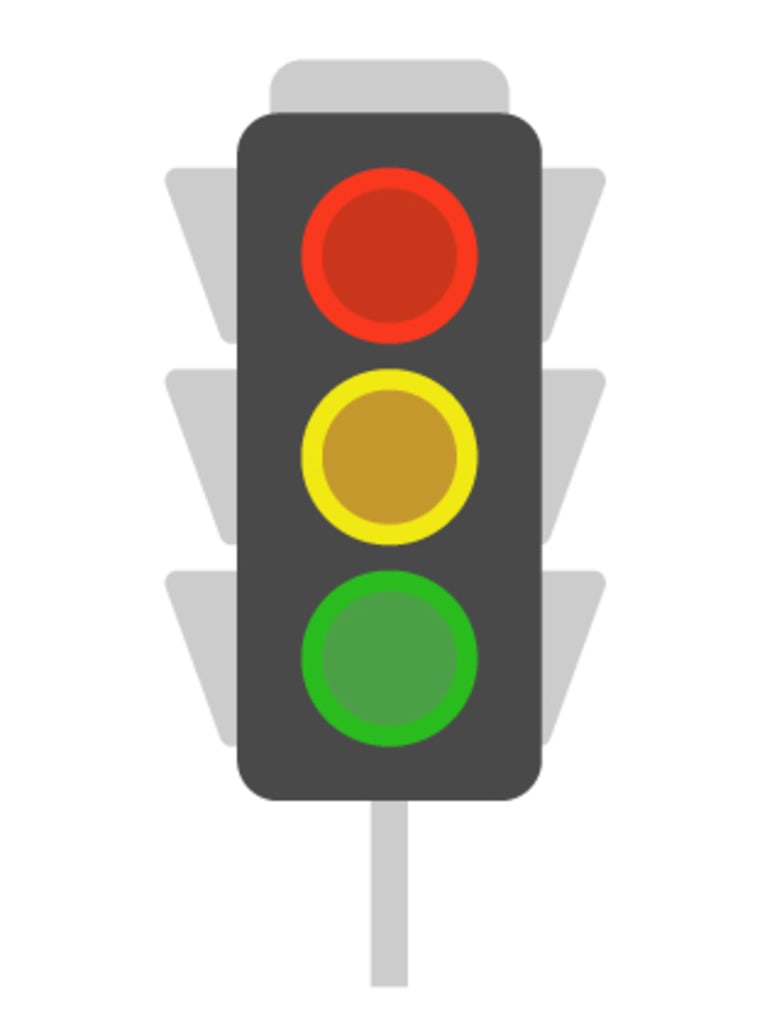 Image of a street stoplight.