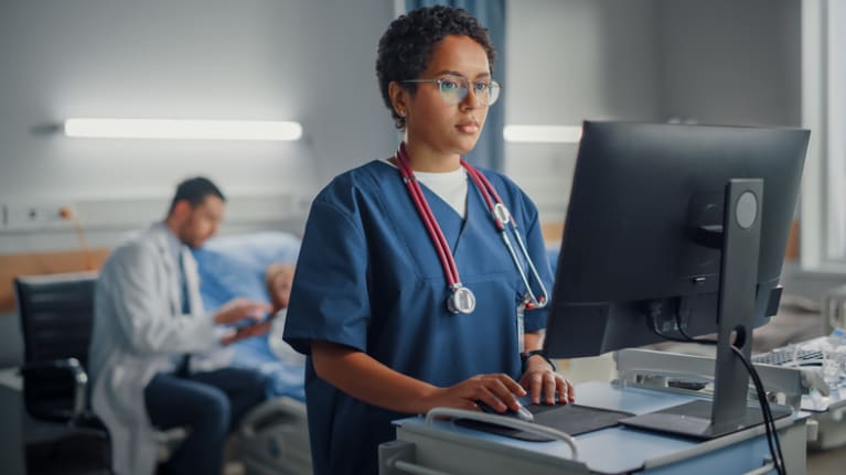 nurse working