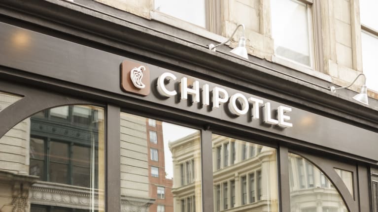 Chipotle store in New York City