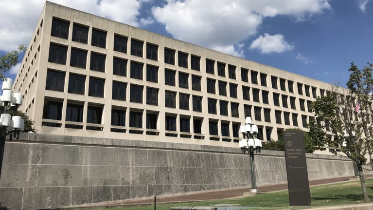 Labor department building