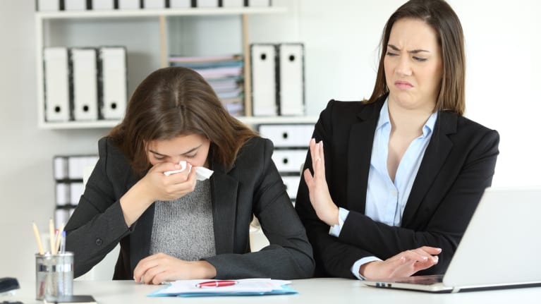 Loud Breathing, Sniffling, Smelly Foods Irritate Co-Workers