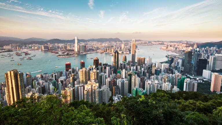 Hong Kong skyline