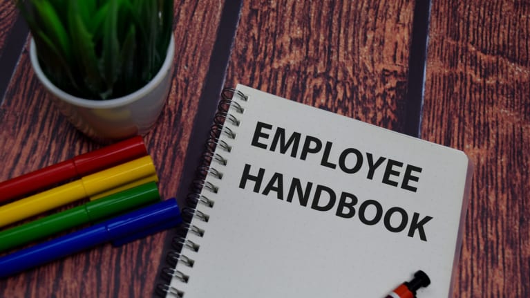 employee handbook and plant