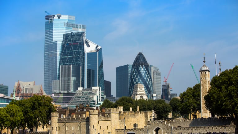 London skyline