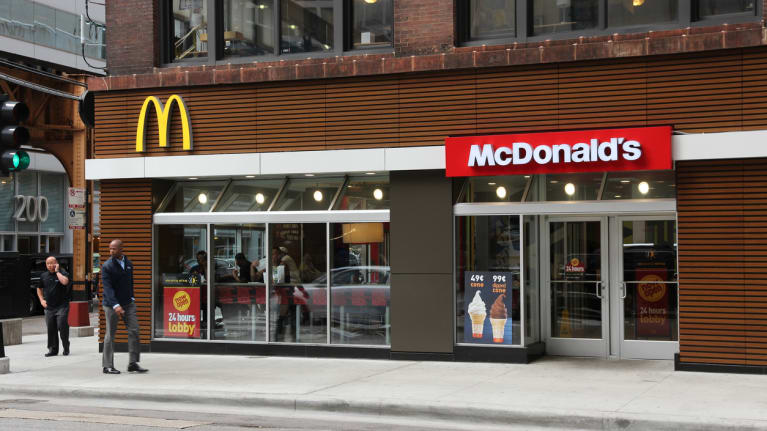 McDonald&#39;s restaurant in Chicago