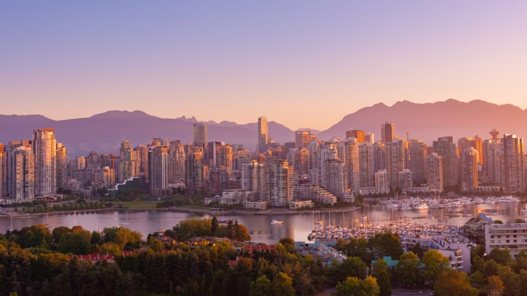 Vancouver skyline