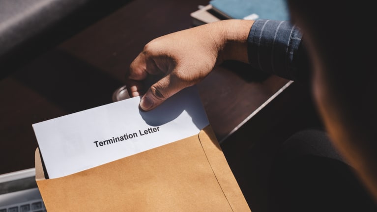 worker opening termination letter