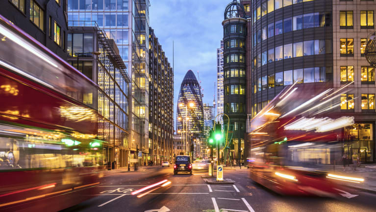 London business district