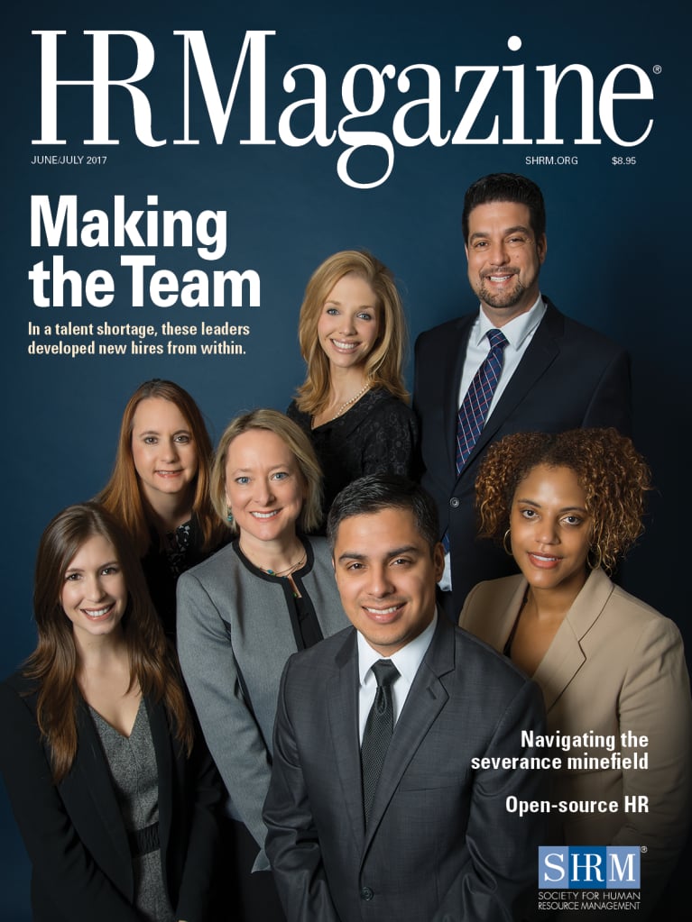 HR Magazine cover