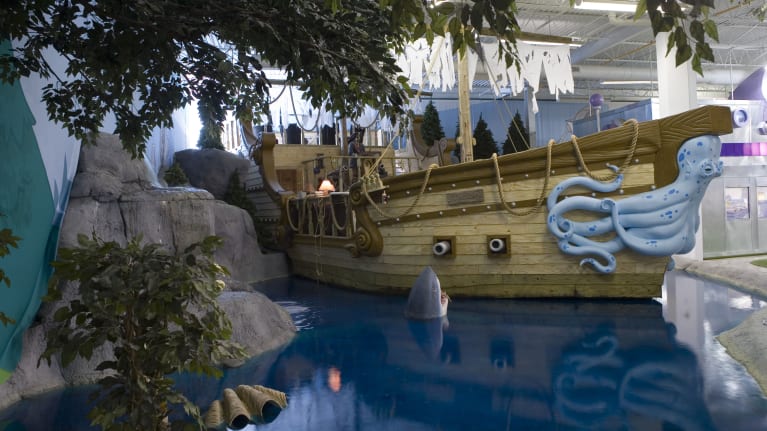 Pirate Ship Discovery at Inventionland. Photo courtesy of Inventinland Institute