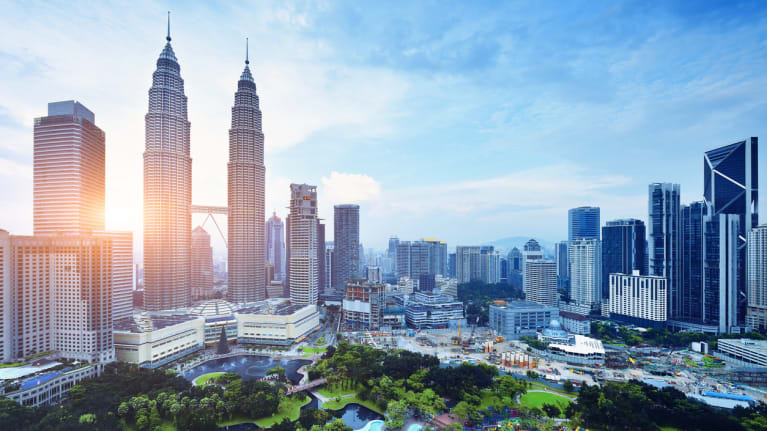 Kuala Lumpur, Malaysia, skyline