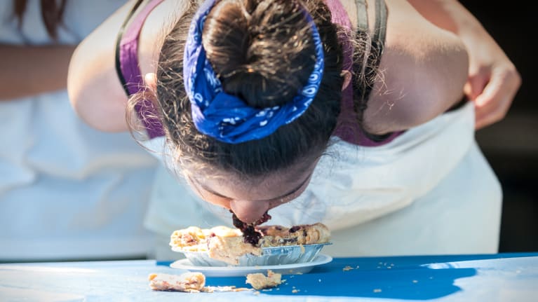 Pie Eating Contest Winner Psychic Ability Job Seekers Tout Kooky