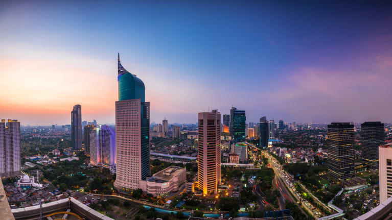 Jakarta, Indonesia skyline